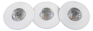 Rabalux 1078 - SADA 3xLED Kúpeľňové podhľadové svietidlo RANDY 3xLED/4W/230V okrúhle