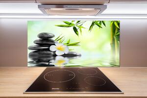 Panel do kuchyne Plumeria a bambus pksh-68618057