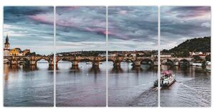 Obraz Prahy (Obraz 160x80cm)