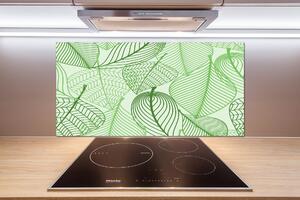 Dekoračný panel sklo Lístie vzor pksh-69861578