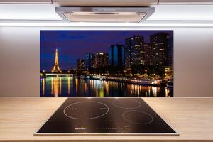 Dekoračný panel sklo Nočná Paríž pksh-76924158