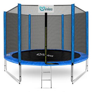 INLEA PREMIUM Jump Trampolína 305 cm s vonkajšou ochrannou sieťou - modrá