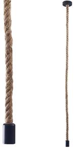 LED Luster na lanku ROPE 1xE27/8W/230V