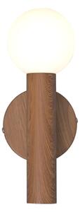 ITALUX WL-33574-1-WD - Nástenné svietidlo FILANO 1xG9/5W/230V hnedé
