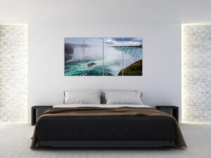 Obraz na stenu s vodopádom (Obraz 160x80cm)