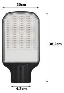 Brilagi - LED vonkajšie pouličné svietidlo URBANLIGHT LED/100W/230V čierne IP65