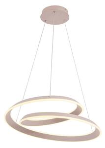 LED luster na lanku CASHMERE LED/75W/230V pr. 60 cm béžový