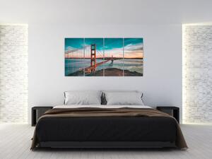 Obraz mosta (Obraz 160x80cm)