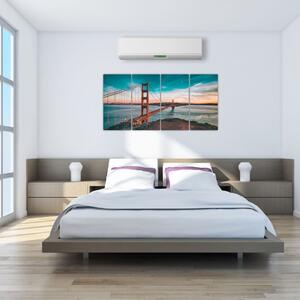 Obraz mosta (Obraz 160x80cm)