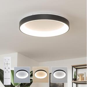 Brilagi - stmievateľné LED stropné svietidlo FALCON II LED/99W/230V pr. 60 cm čierna +DO