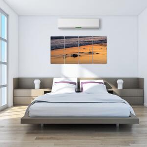 Obraz pláže na stenu (Obraz 160x80cm)