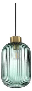 Ideal Lux - Závesné svietidlo na lanku MINT 1xE27/60W/230V pr. 14 cm zelené