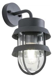 Redo 9498 - Vonkajšia nástenná lampa CLAUT 1xE27/42W/230V IP44 antracit