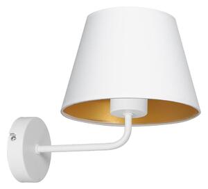 Nástenná lampa ARDEN 1xE27/60W/230V biela/zlatá