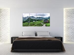 Údolie hôr - obraz (Obraz 160x80cm)
