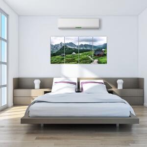 Údolie hôr - obraz (Obraz 160x80cm)