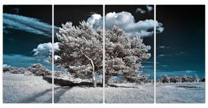 Strom v zime, obraz na stenu (Obraz 160x80cm)