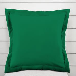 Biante Dekoračná obliečka na vankúš s lemom Rongo RG-056 Zelená 30 x 50 cm