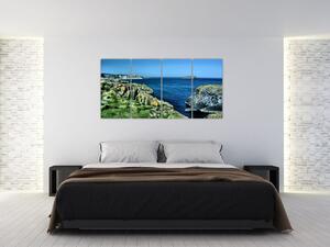 Obraz prímorského útesu (Obraz 160x80cm)