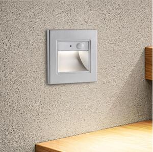 Brilagi - LED schodové svietidlo so snímačom STEP LIGHT LED/1,5W/230V IP44 strieborné
