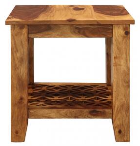 Odkladací stolík Mira 45x45x45 indický masív palisander