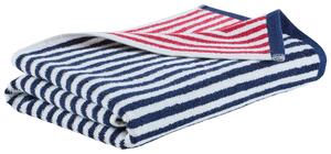 PLÁŽOVÁ OSUŠKA, 90/180 cm, modrá, červená Esposa - Kúpeľňový textil