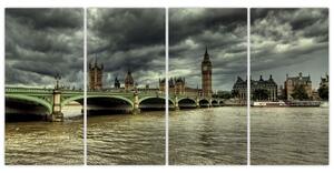 Londýnsky Big Ben - obrazy (Obraz 160x80cm)
