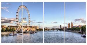 Londýnske oko (London eye) - obraz do bytu (Obraz 160x80cm)