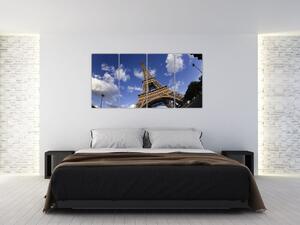 Obraz Eiffelovej veže (Obraz 160x80cm)