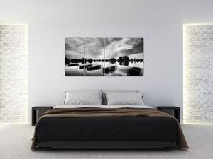 Lode na jazere - obraz (Obraz 160x80cm)