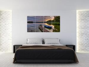 Obraz jazera (Obraz 160x80cm)