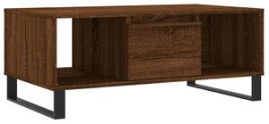 Konferenčný stolík hnedý dub 90x50x36,5 cm spracované drevo