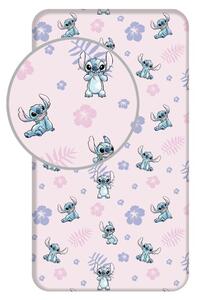 JERRY FABRICS Plachta Lilo and Stitch Pink Bavlna, 90/200 cm