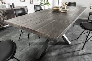Jedálenský stôl Galaxy 200cm mango sivá