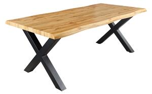 Jedálenský stôl Divoký 200cm vzhľad divoký dub 50mm