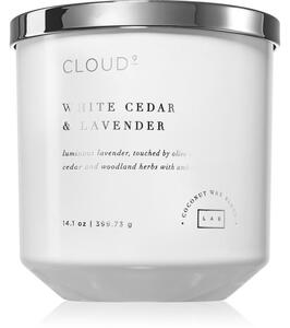 DW Home Cloud 9 White Cedar & Lavender vonná sviečka 400 g