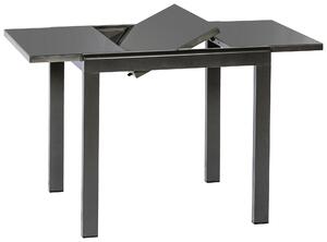 ZÁHRADNÝ STÔL, kov, sklo, 80-120/75,5/70 cm80-120/75,5/70 cm Gardenson - Série záhradného nábytku, Online Only
