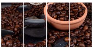 Kávové zrná - obraz (Obraz 160x80cm)