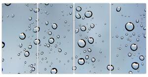 Kvapky vody (Obraz 160x80cm)