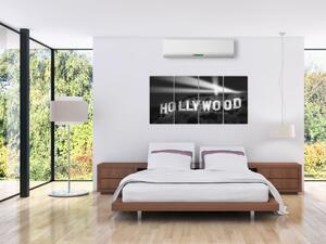 Nápis Hollywood - obraz (Obraz 160x80cm)