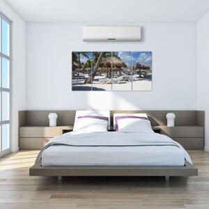 Plážový rezort - obrazy (Obraz 160x80cm)