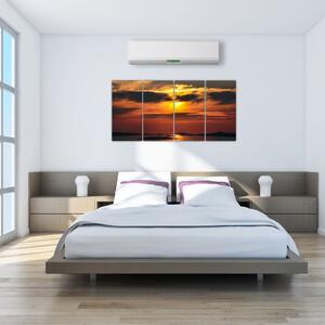 Západ slnka - obraz (Obraz 160x80cm)