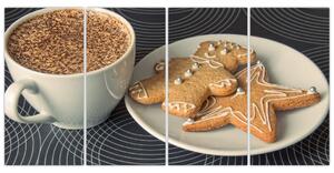 Popoludňajšia káva - obraz (Obraz 160x80cm)