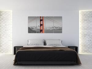 Golden Gate Bridge - obrazy (Obraz 160x80cm)