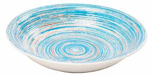 Swirl tanier modrý 21 cm