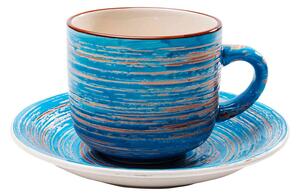 Swirl II pohár modrý