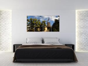 Veterný mlyn - obraz na stenu (Obraz 160x80cm)