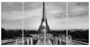 Eiffelova veža (Obraz 160x80cm)