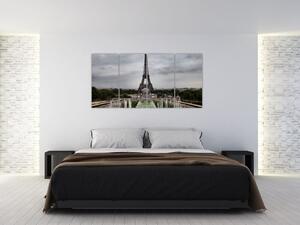 Eiffelova veža (Obraz 160x80cm)
