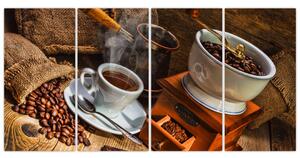 Mlynček na kávu - obraz (Obraz 160x80cm)